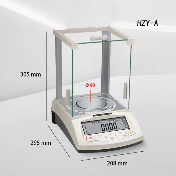HZY-A/C/B 雙量程工業型電子天平 0.001g：圖片 3
