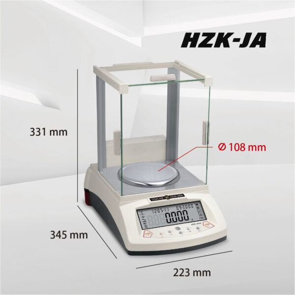 HZK-FA/JA分析型天平0.0001g：圖片 5